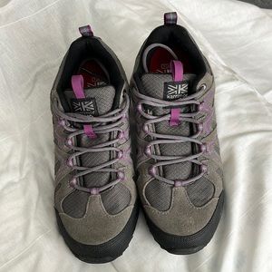 Karrimor purple and grey hiking boots